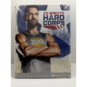 🔥22 MIn Hard Corps: Beach Body (2016) DVD. 22HC! Factory Sealed!🔥